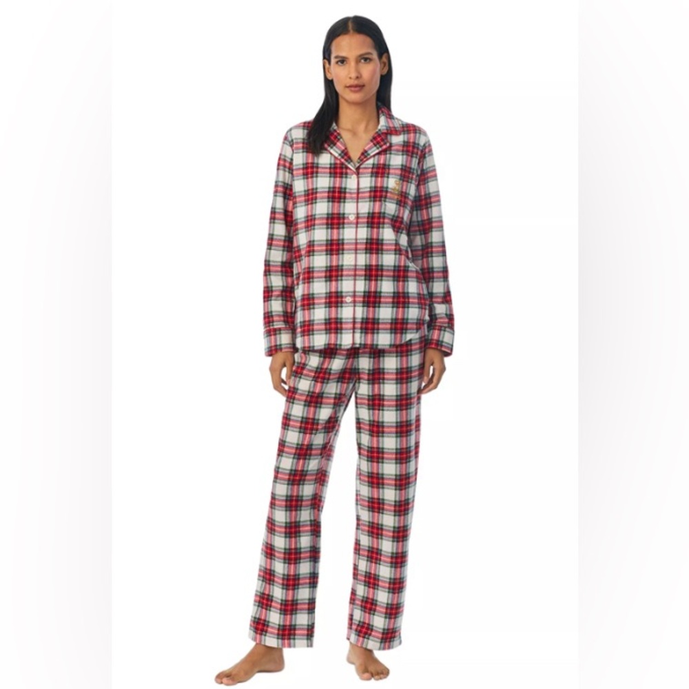 Lauren Ralph Lauren 2 piece fleece pajamas set